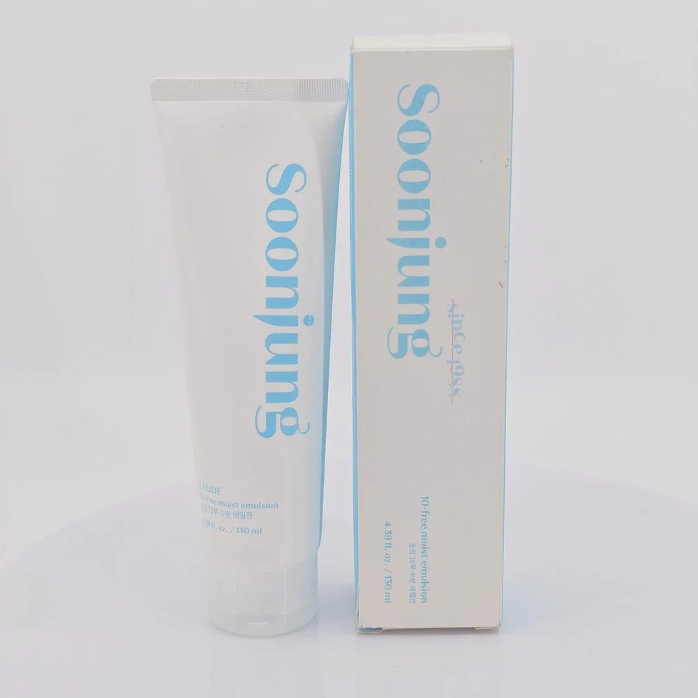 Etude House SoonJung 10-Free Moist Emulsion 130ml K-Beauty Facial Moisturizer‎